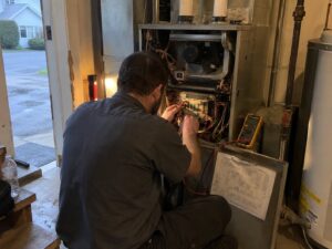 Troubleshooting a residential no-heat call at the control board in Heat Exchanger Repair by 7th Degree Heating and Air